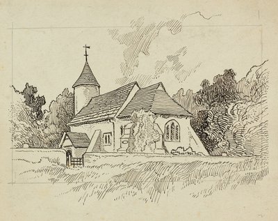 Oidentifierad kyrka, 1892-1933 av Charles George Harper