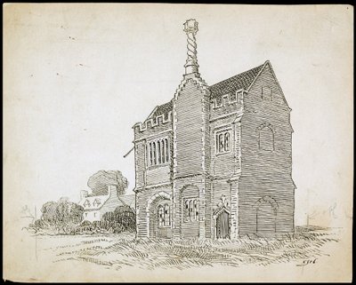 Warden Abbey, Old Warden, centrala Bedfordshire av Charles George Harper