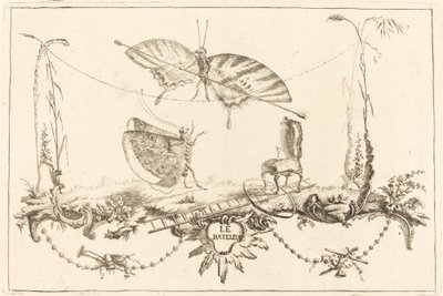 Fladdermusen av Charles Germain de Saint Aubin