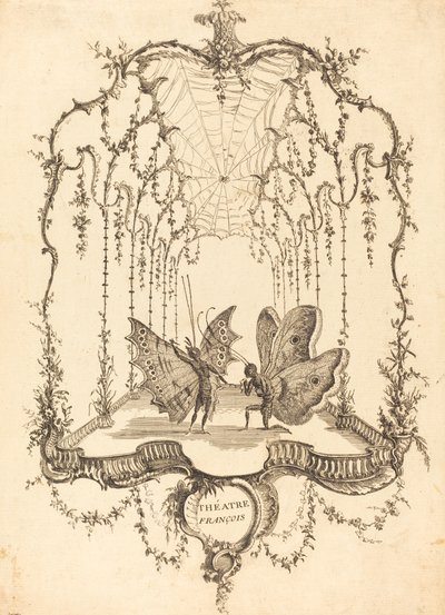 Franska teatern av Charles Germain de Saint Aubin