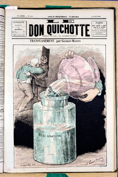 Omslag till "" The Don Quijote"", nummer 113, Satirical in Colors av Charles Gilbert Martin