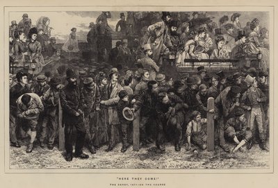 Here They Come!, Derbyt, 1871, På kurs av Charles Green