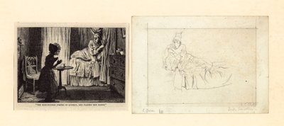 Illustration för Charles Dickens Old Curiosity Shop av Charles Green