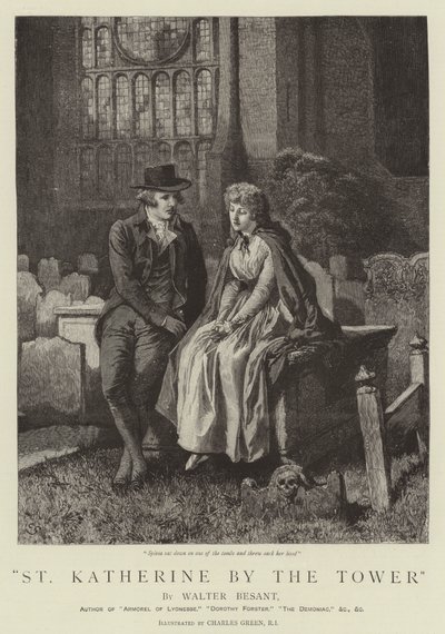 St Katherine vid tornet av Charles Green