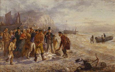 Auktionen, 1864 av Charles Green