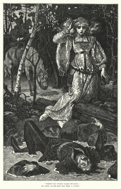 The Braes Of Yarrow (gravyr) av Charles Gregory