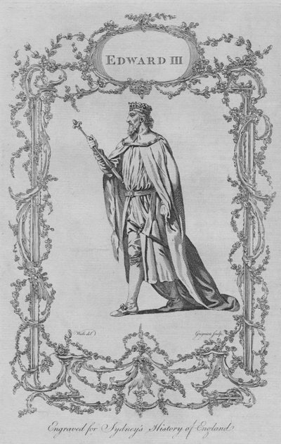 Edvard III, 1773. av Charles Grignion