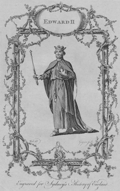 Edvard II, 1773. av Charles Grignion