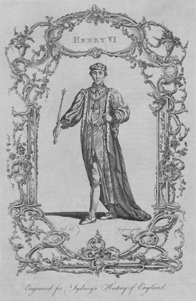 Henrik VI, 1773 av Charles Grignion
