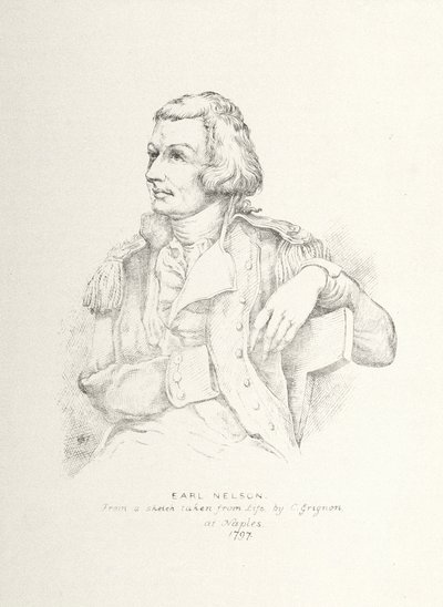 Horatio Nelson (1758-1805) (etsning) av Charles Grignion