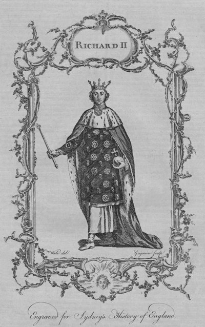 Richard II, 1773. av Charles Grignion