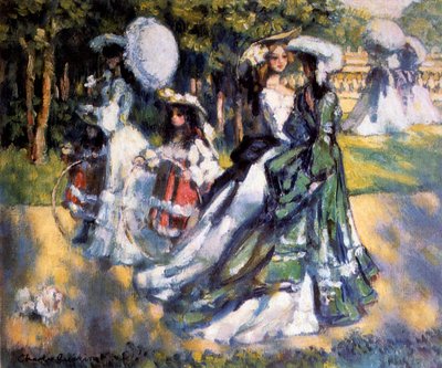 Promenade, c1911 av Charles Guerin
