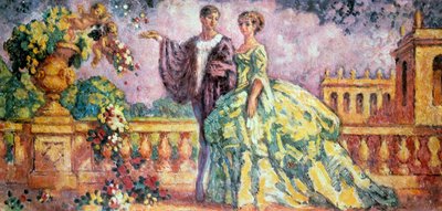 Promenaden, 1911 av Charles Guerin