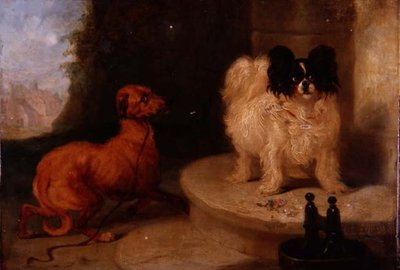 En ovälkommen friare (panel) av Charles Hancock