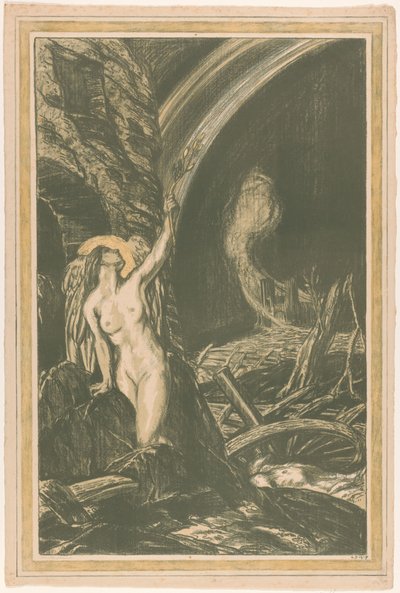 Allegori om konstens återfödelse efter första världskriget The Rebirth of the Arts (originaltitel) The Great War: Britain