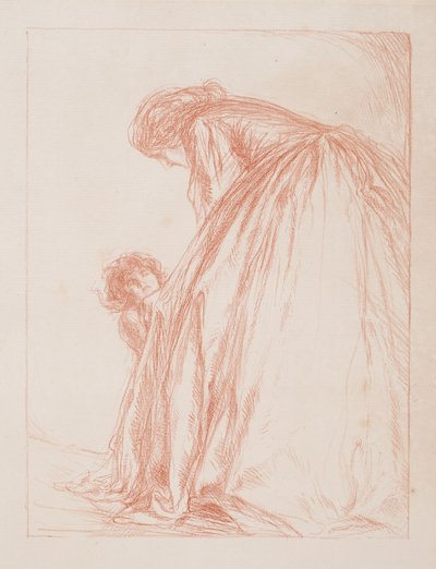 Mamma och barn av Charles Haslewood Shannon