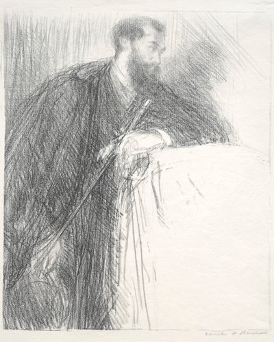Lucien Pissarro av Charles Hasslewood Shannon