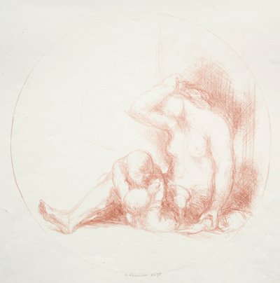 Lekkamrater, 1907. av Charles Hasslewood Shannon