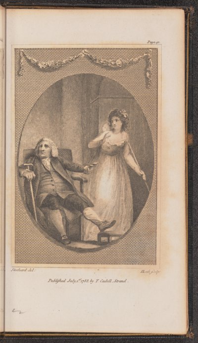 Illustration för Canto II av Charles Heath after Thomas Stothard