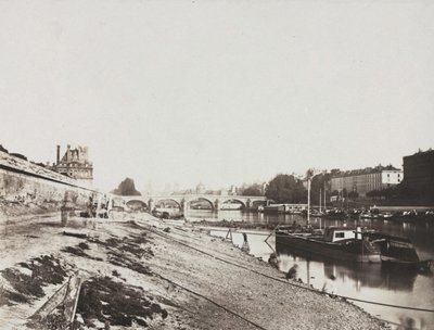 Utsikt från Pont de la Concorde, 1852. av Charles Henri Plaut