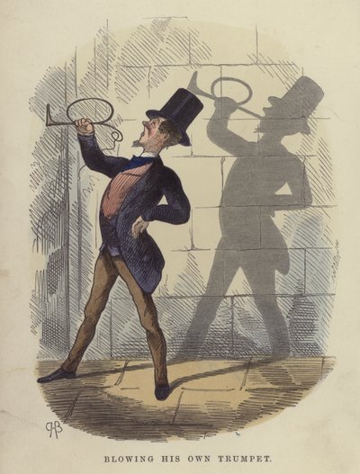 Blåser sin egen trumpet av Charles Henry Bennett