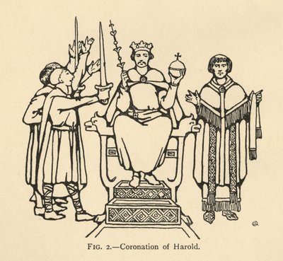 Harolds kröning, 1931 av Charles Henry Bourne Quennell