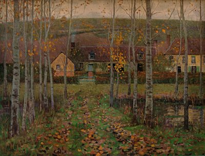 Dröjande löv, 1901, 1906 av Charles Herbert Eastlake