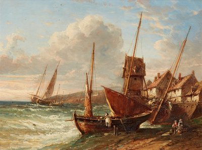 Tyska: An der Bretonischen Küste På den bretonska kusten av Charles Hoguet