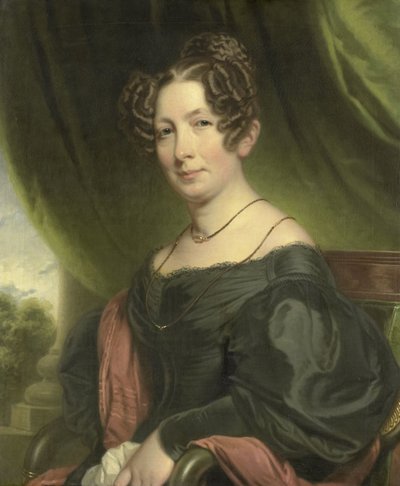 Maria Antoinette Charlotte Sanderson (1782-1859), Hustru till Johan Fraser av Charles Howard Hodges
