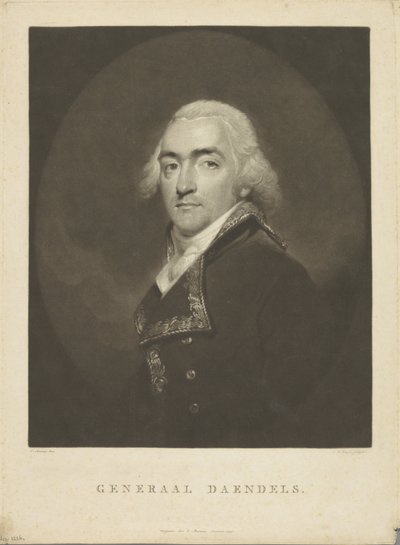 Porträtt av Herman Willem Daendels av Charles Howard Hodges