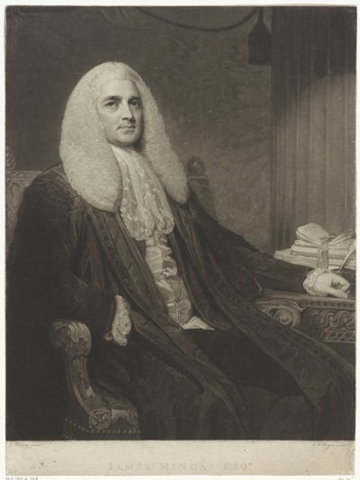 Porträtt One James Meige av Charles Howard Hodges