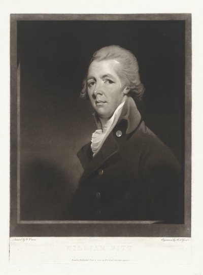 Porträtt av statsmannen William Pitt av Charles Howard Hodges