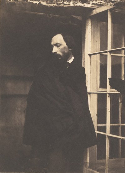 [Auguste Vacquerie på Marine Terrace], 1855. Skapare: Charles Hugo, Auguste Vacquerie. av Charles Hugo, Auguste Vacquerie