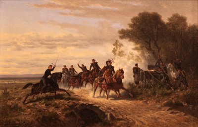 Gammalt batteri från Vaud av Charles Humbert