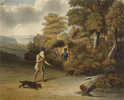 1 oktober 1827 (handfärgad akvatint) av Charles Hunt