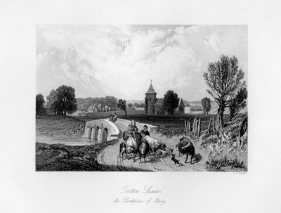 Trotton, Sussex, födelseplatsen för Otway, 1840 av Charles J. Smith