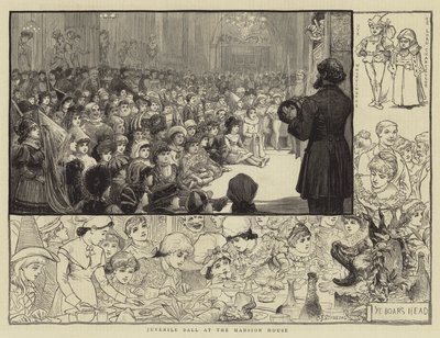 Ungdomsboll på Mansion House av Charles J. Staniland