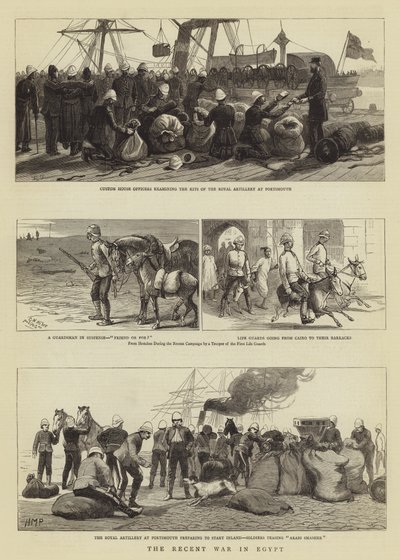 Det senaste kriget i Egypten av Charles J. Staniland