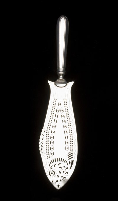 Fiskskiva, ca 1800 (silver) av Charles Jamieson