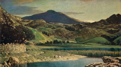 Watendlalh Tarn, nära Kewsick, 1919 1931 av Charles John Holmes