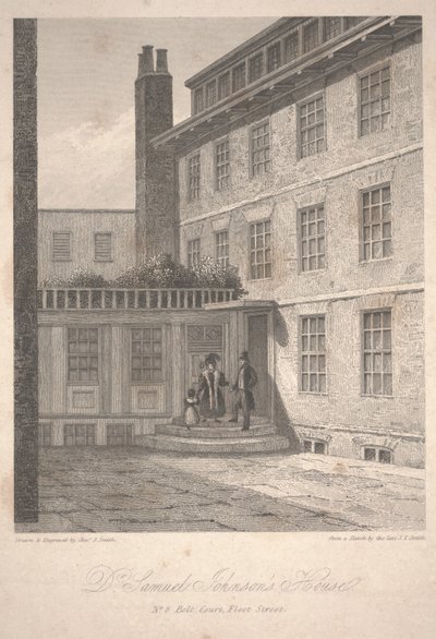 Dr Samuel Johnsons hus av Charles John Smith