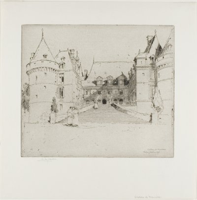 Château de Meanieres av Charles John Watson