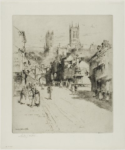 Lincoln katedral av Charles John Watson
