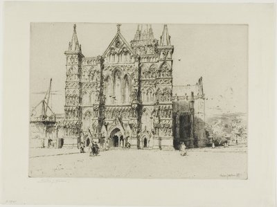 Salisbury katedral av Charles John Watson