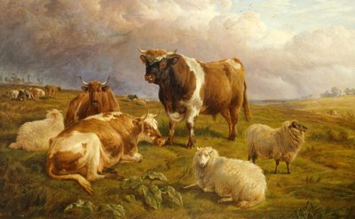 Repose (olja på duk) av Charles Jones