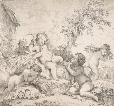 Sommar Sommar, ca. 1735. av Charles Joseph Natoire
