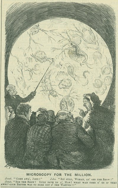 Microscopy for the Millions: 1878 (gravyr) av Charles Keene