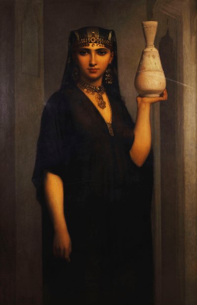 bondkvinna; Femme Fellah, 1869 av Charles Landelle