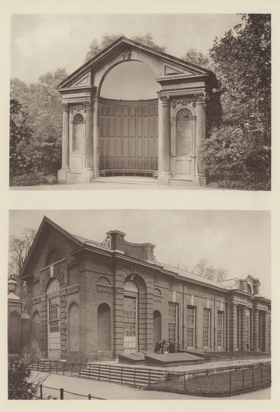 Alcove and Banqueting Hall, Kensington Gardens  av Charles Latham