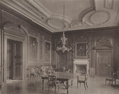 Belton House, Grantham, the Dining Room  av Charles Latham